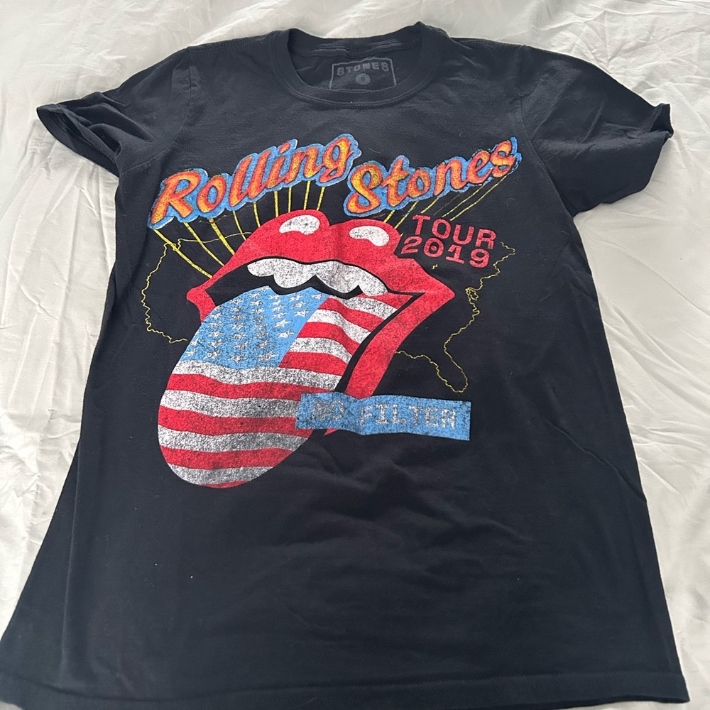Rolling Stones Black T-Shirt